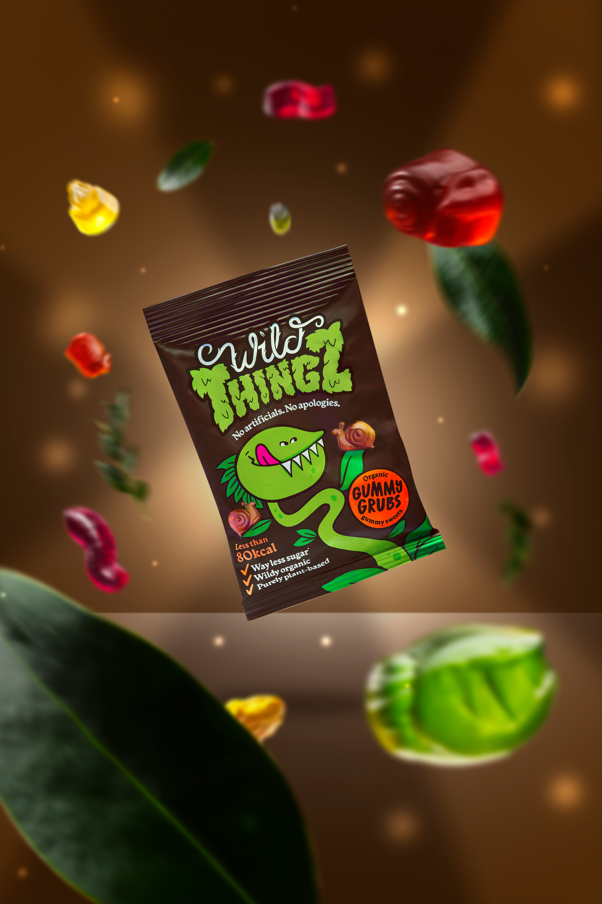 Organic Gummy Grubs Sharebag