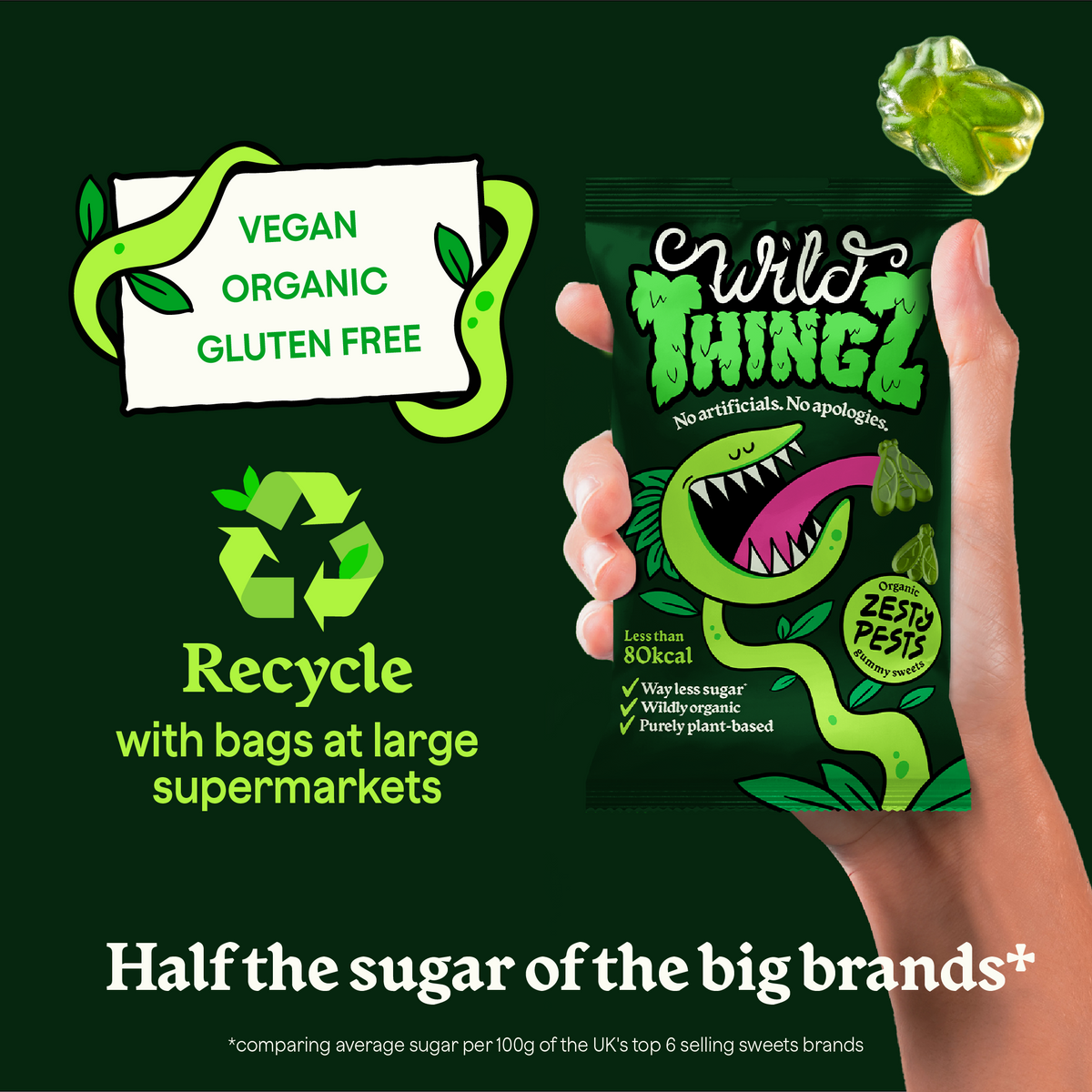 Organic Zesty Pests Sharebag